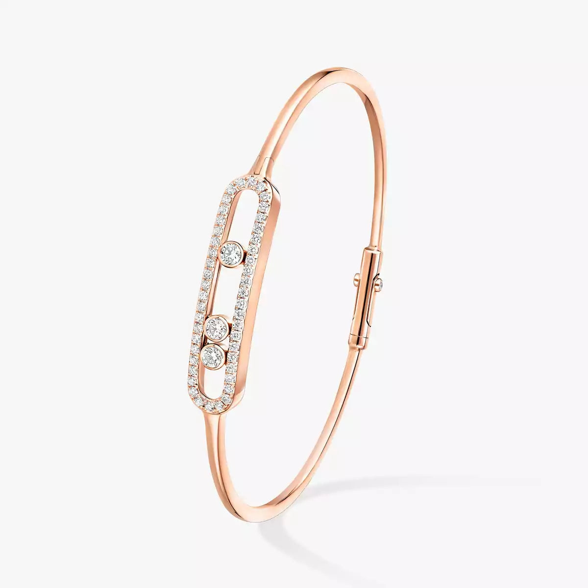 [Clara Jewely]Move Pav茅 Diamond Bangle Bracelet M