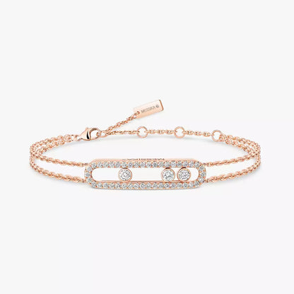 [Clara Jewely] Move Classique pav茅 bracelet