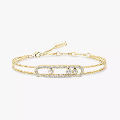 [Clara Jewely] Move Classique pav茅 bracelet