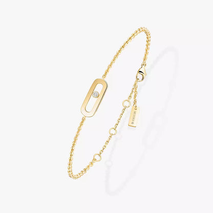 [Clara Jewely]Move Uno Diamond Bracelet
