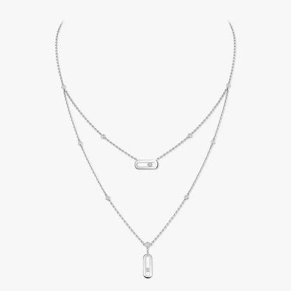 [Clara Jewely] Move Uno Diamond Necklace