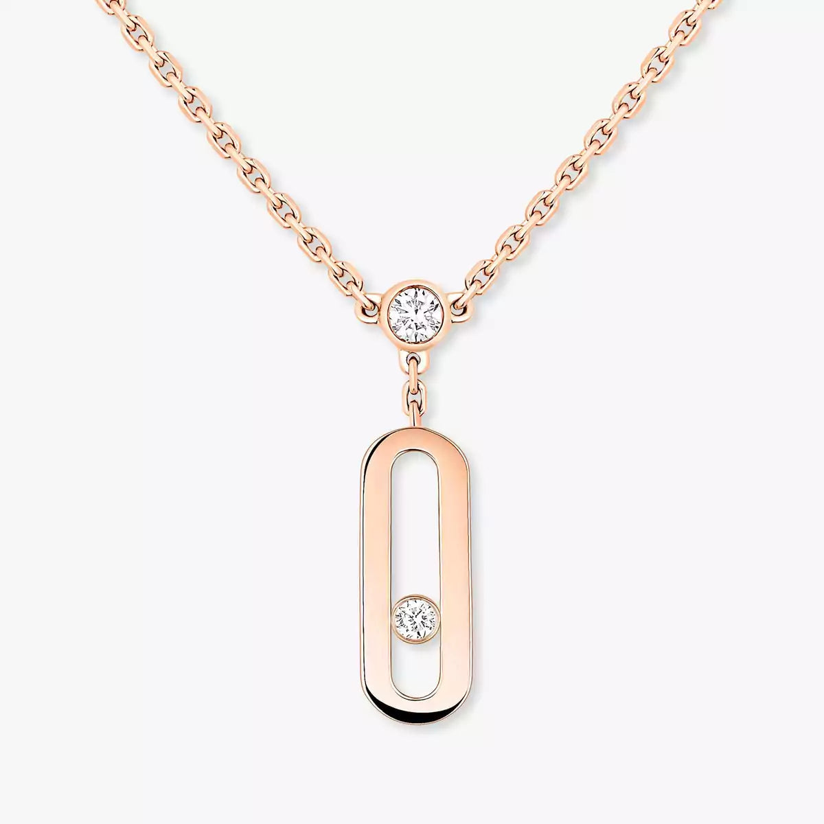 [Clara Jewely] Move Uno Diamond Necklace