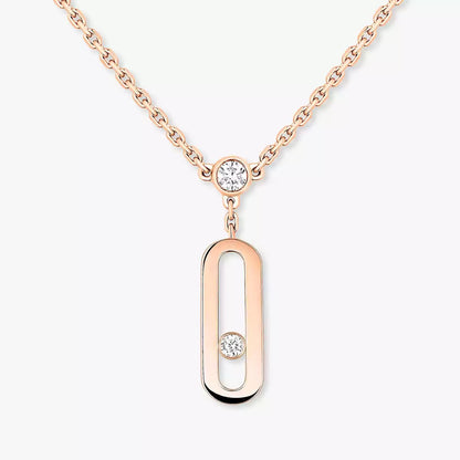 [Clara Jewely] Move Uno Diamond Necklace