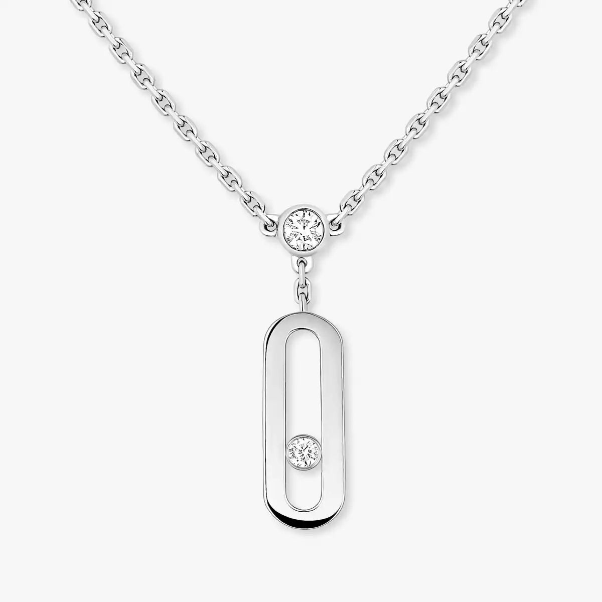 [Clara Jewely] Move Uno Diamond Necklace