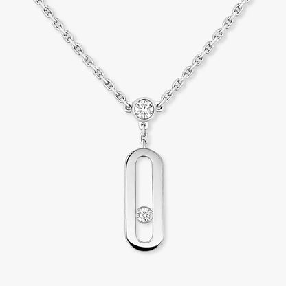 [Clara Jewely] Move Uno Diamond Necklace