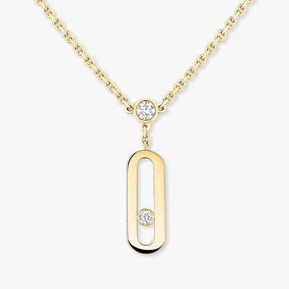 [Clara Jewely] Move Uno Diamond Necklace