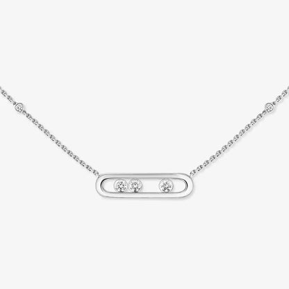 [Clara Jewely] Baby Move Gold Diamond Necklace