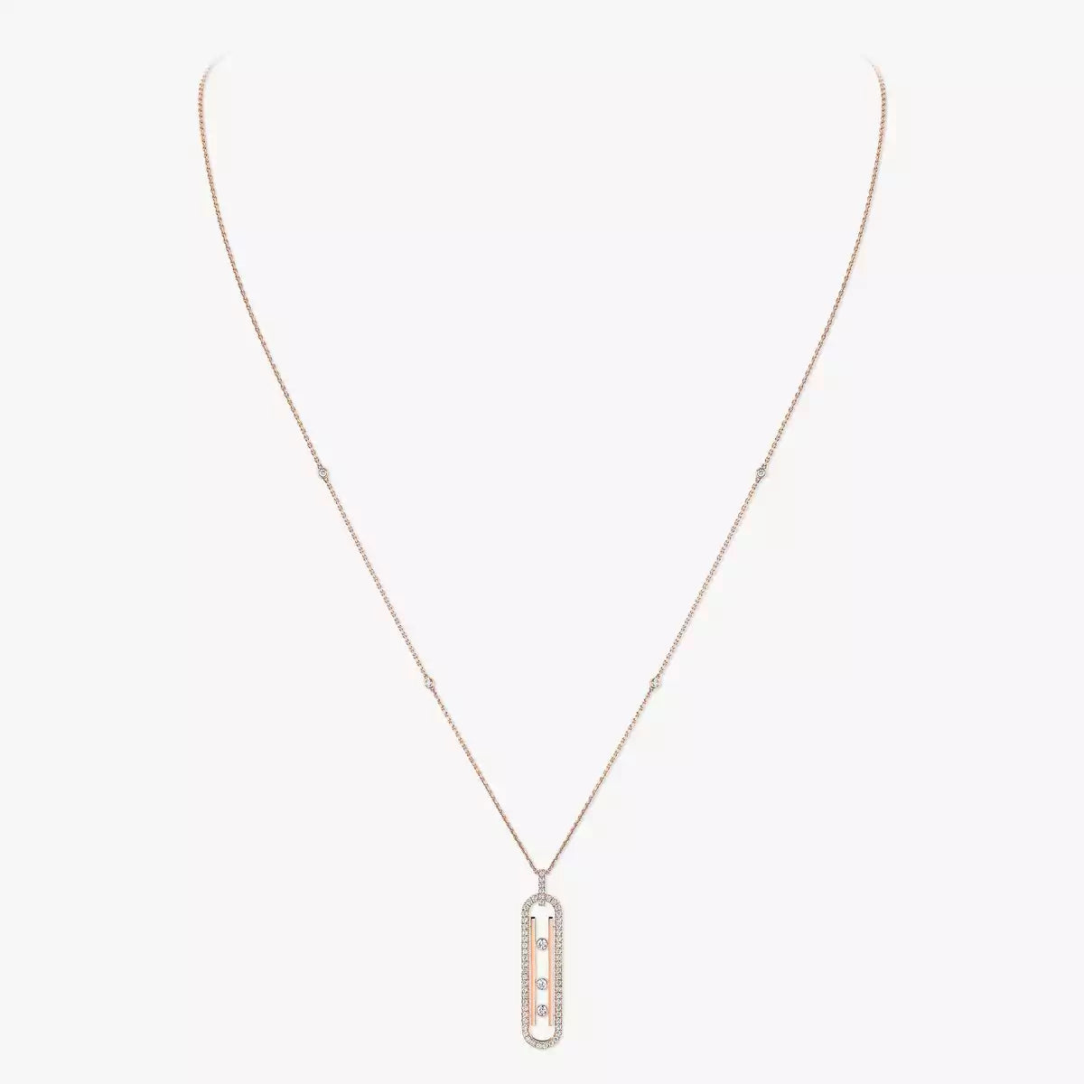 [Clara Jewely]Diamond Necklace Move 10Th
