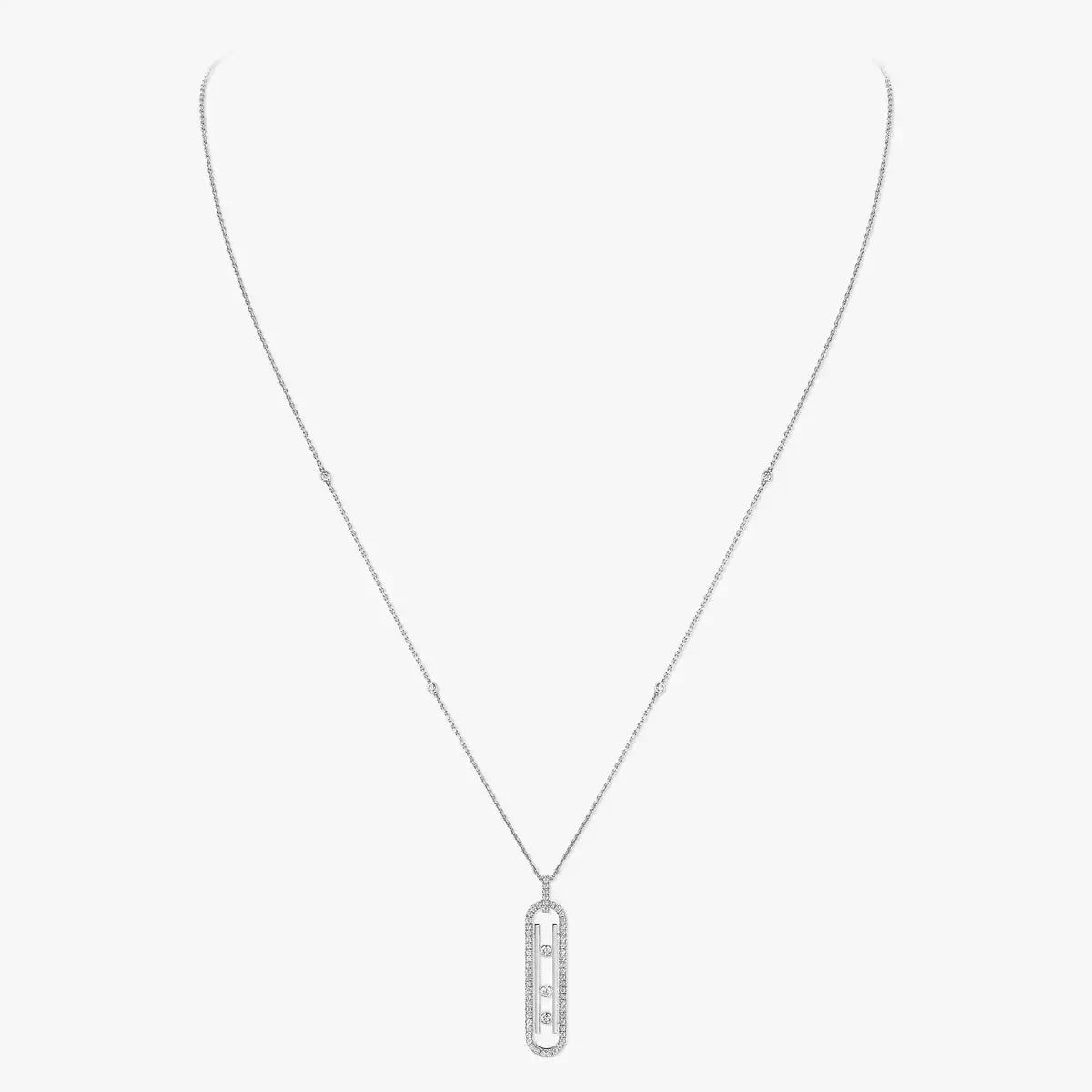 [Clara Jewely]Diamond Necklace Move 10Th