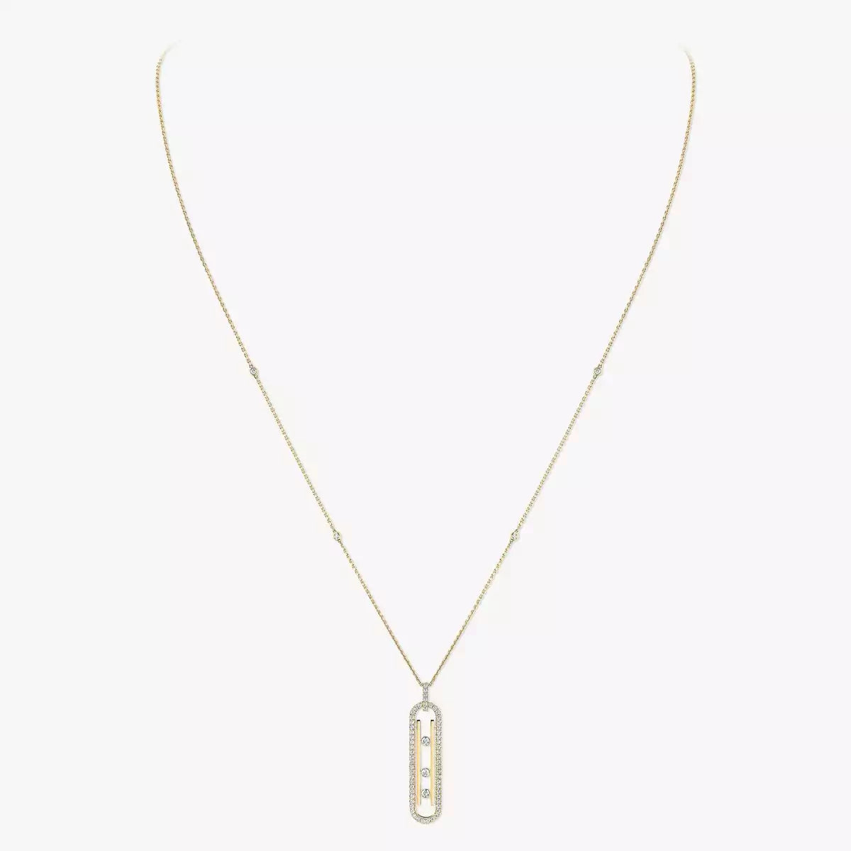 [Clara Jewely]Diamond Necklace Move 10Th