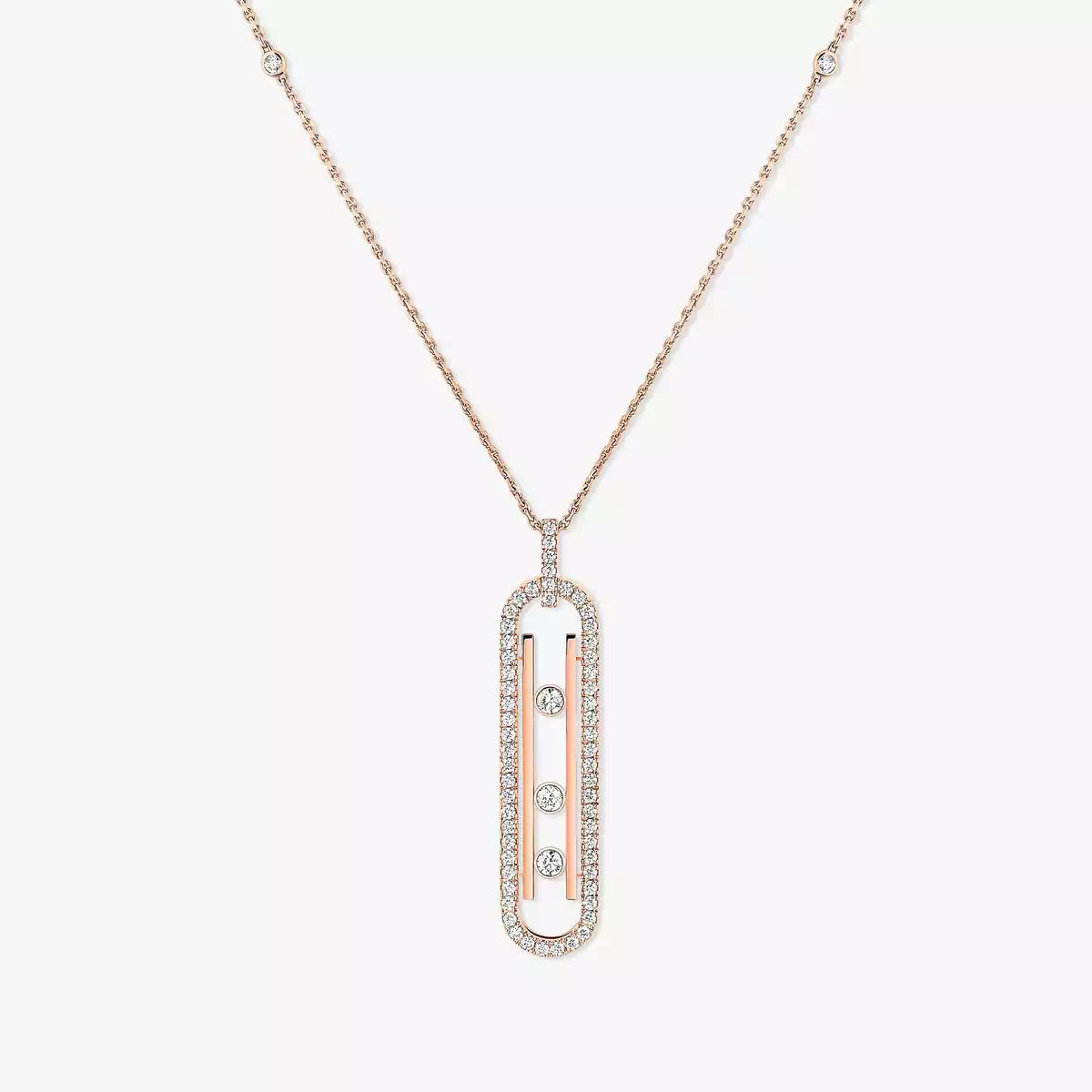 [Clara Jewely]Diamond Necklace Move 10Th