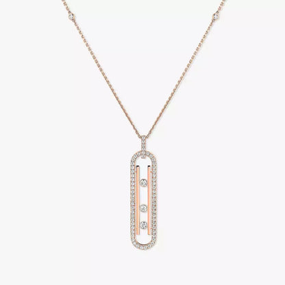 [Clara Jewely]Diamond Necklace Move 10Th