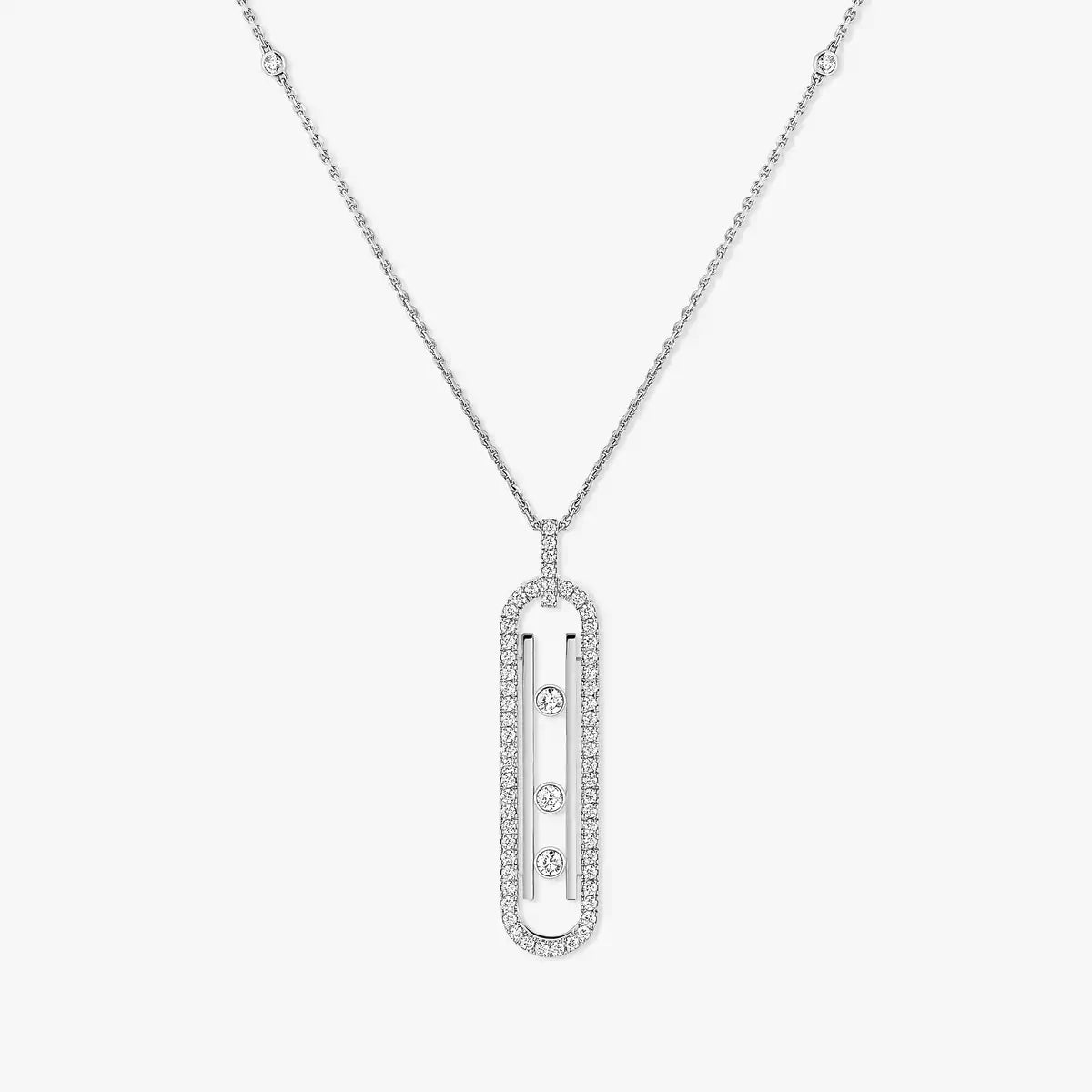 [Clara Jewely]Diamond Necklace Move 10Th