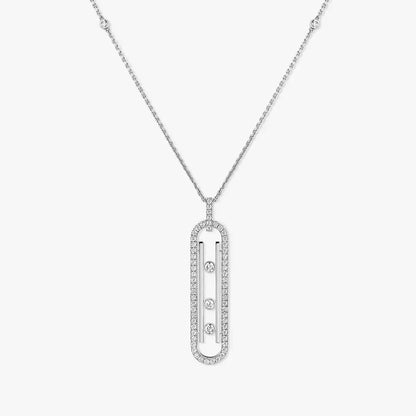 [Clara Jewely]Diamond Necklace Move 10Th