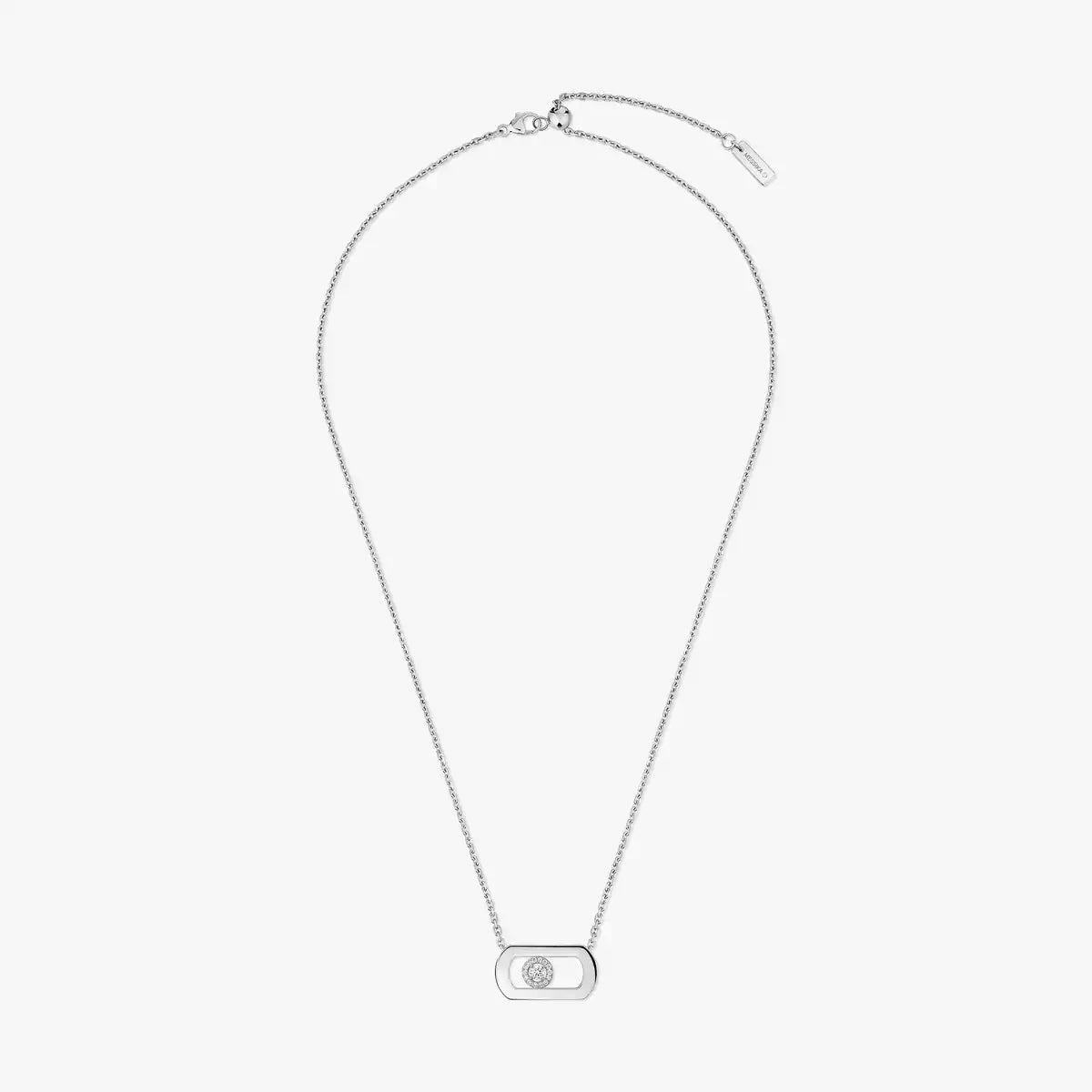 [Clara Jewely]So Move Diamond Necklace in Gold