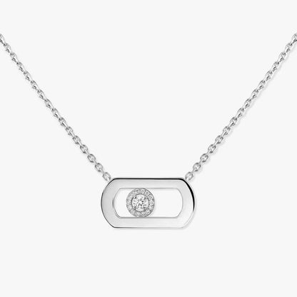 [Clara Jewely]So Move Diamond Necklace in Gold