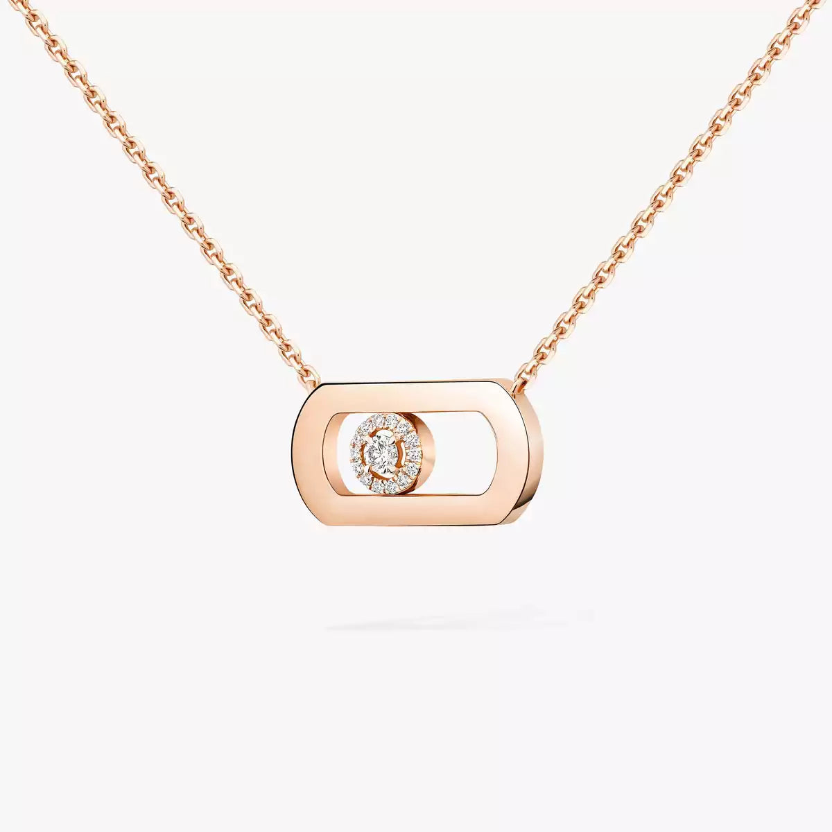 [Clara Jewely]So Move Diamond Necklace in Gold