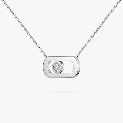 [Clara Jewely]So Move Diamond Necklace in Gold