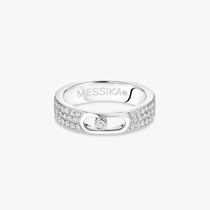 [Clara Jewely]Move Joaillerie Pave_ Diamond Wedding Ring