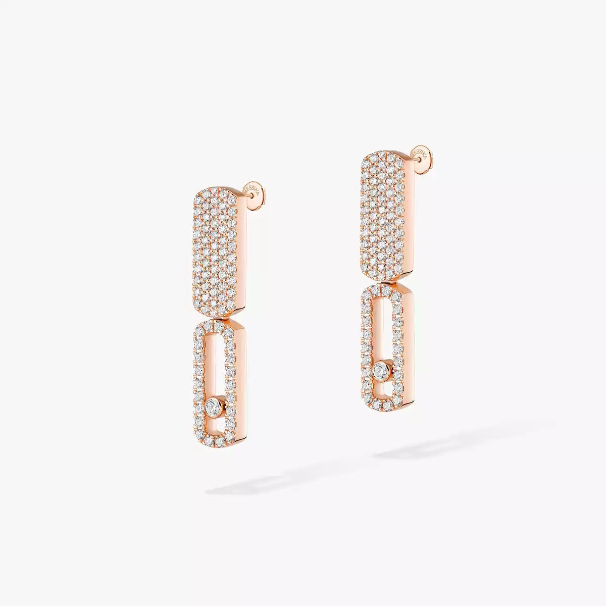 [Clara Jewely]Imperial Move SM Diamond Earrings