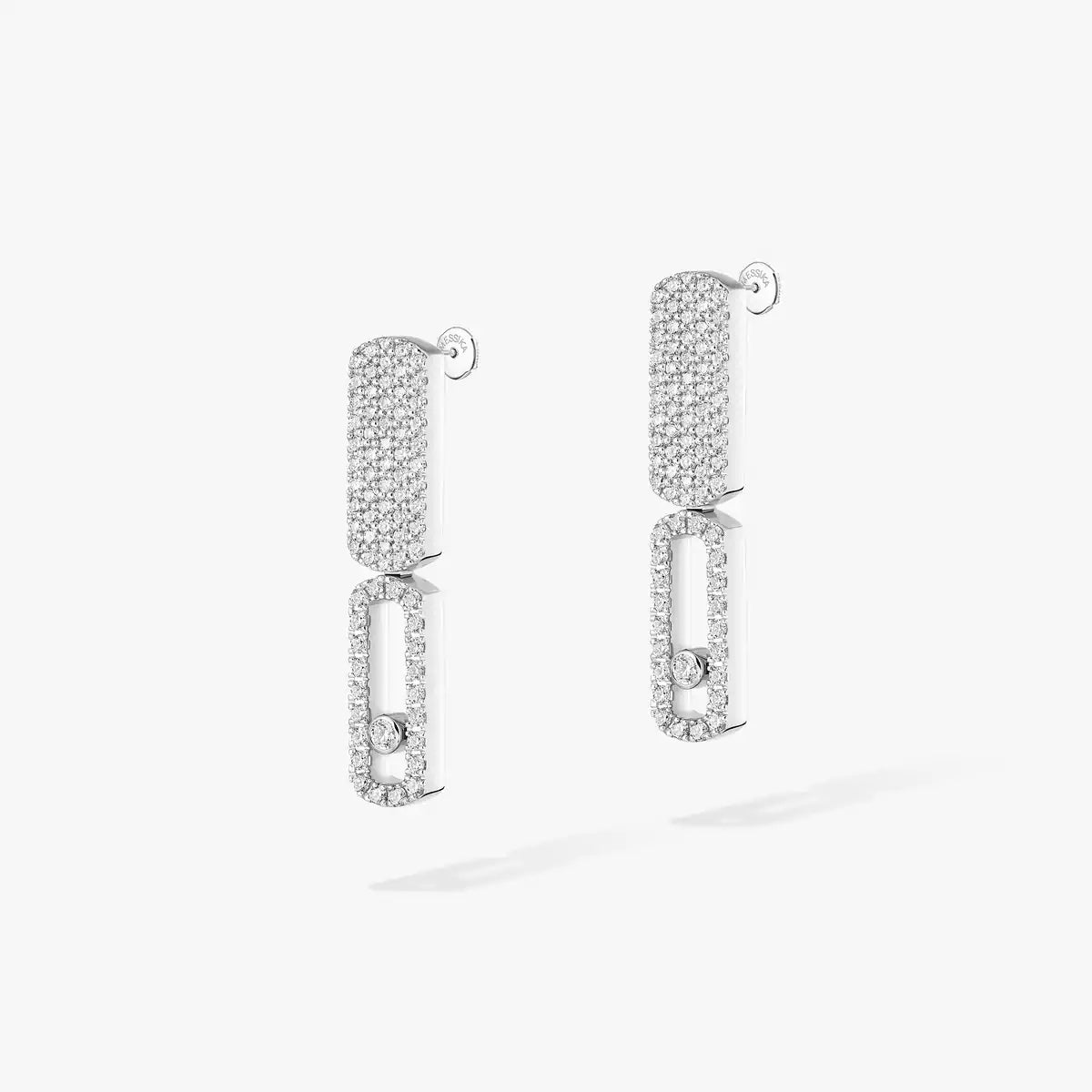 [Clara Jewely]Imperial Move SM Diamond Earrings