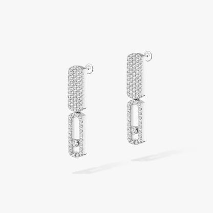 [Clara Jewely]Imperial Move SM Diamond Earrings