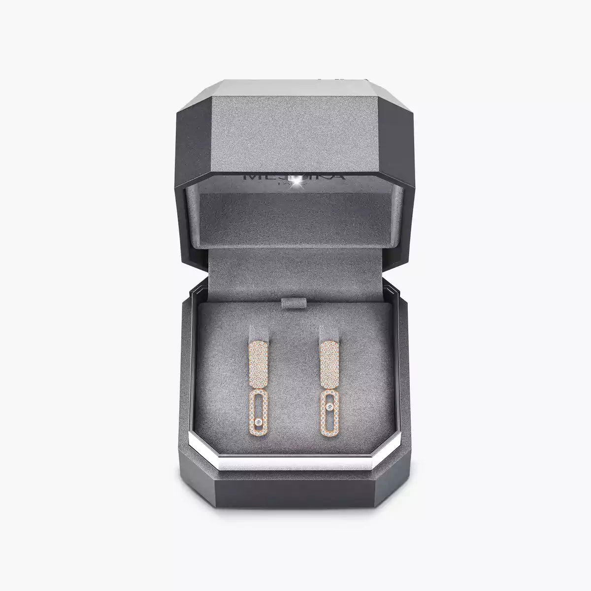 [Clara Jewely]Imperial Move SM Diamond Earrings