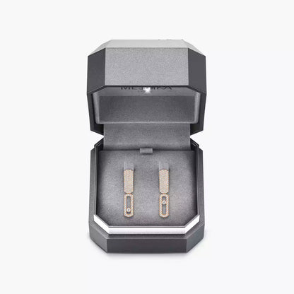 [Clara Jewely]Imperial Move SM Diamond Earrings