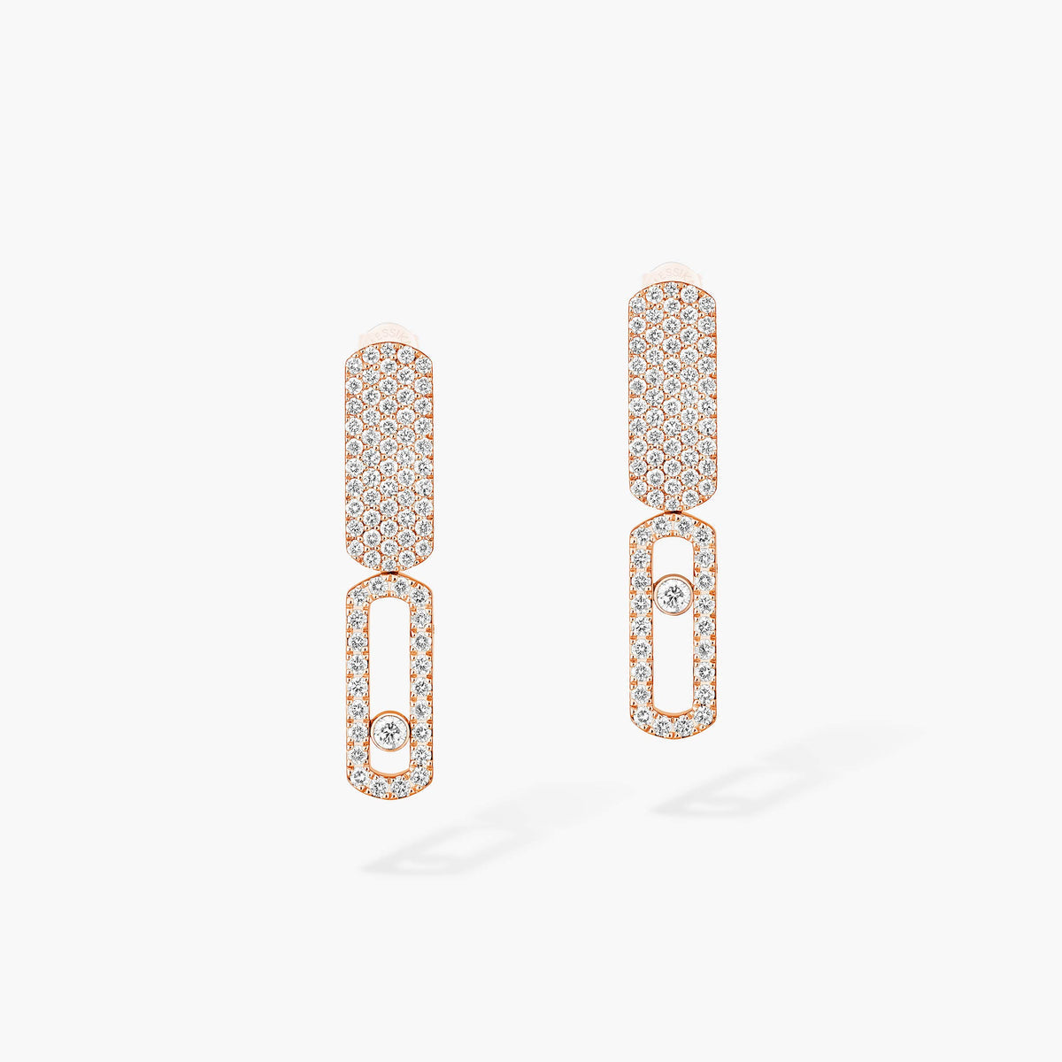 [Clara Jewely]Imperial Move SM Diamond Earrings