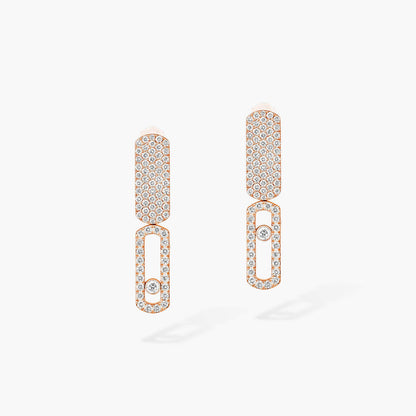 [Clara Jewely]Imperial Move SM Diamond Earrings