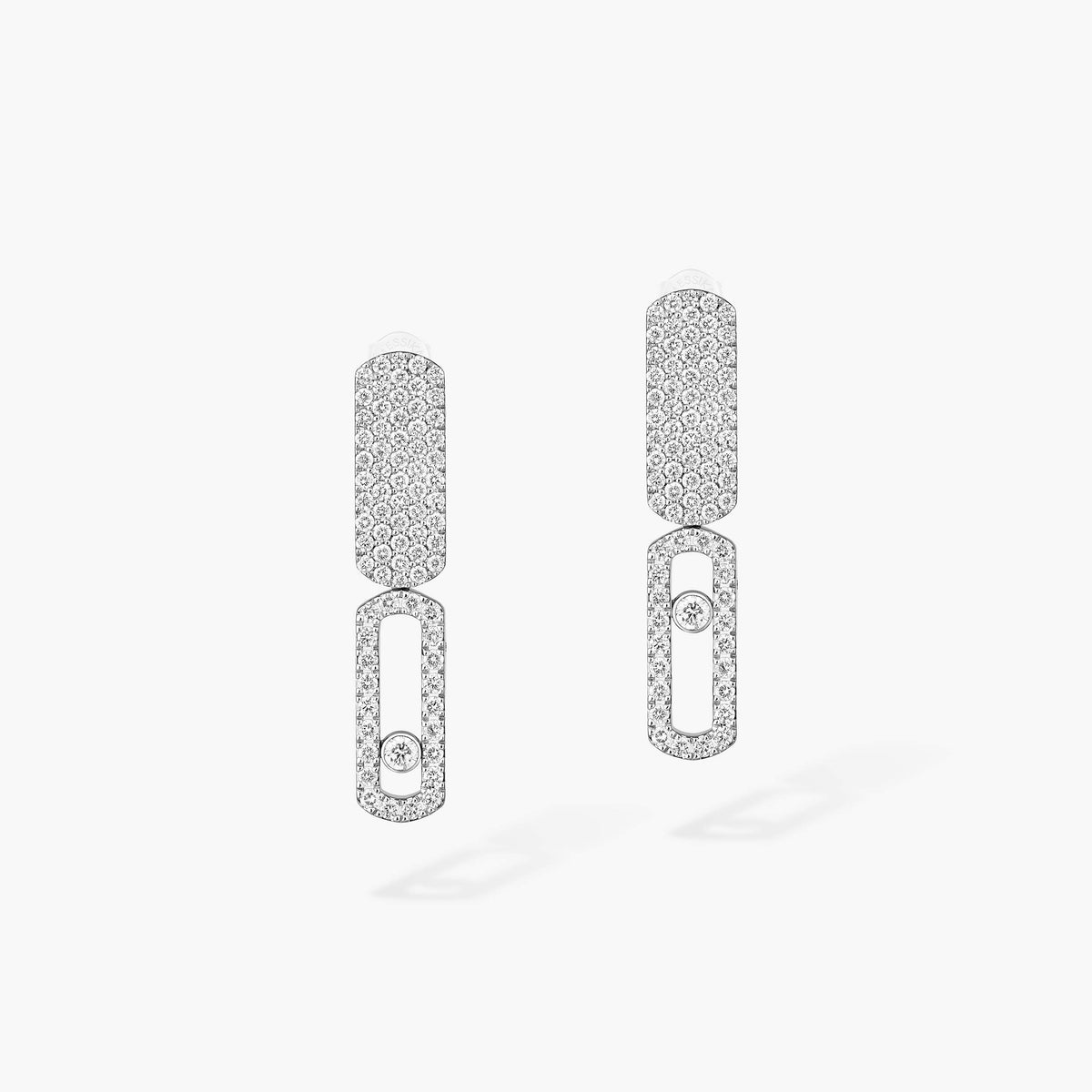 [Clara Jewely]Imperial Move SM Diamond Earrings
