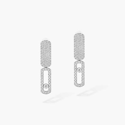 [Clara Jewely]Imperial Move SM Diamond Earrings