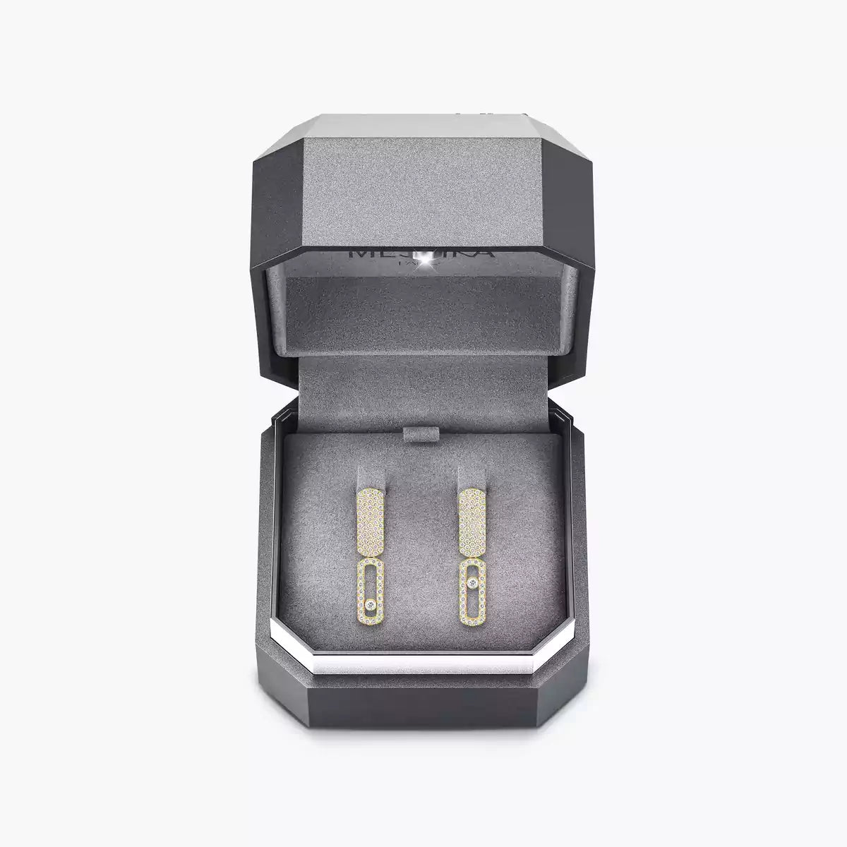 [Clara Jewely]Imperial Move SM Diamond Earrings