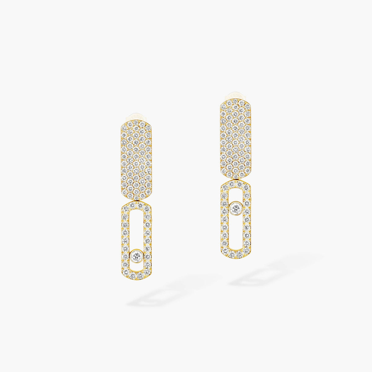 [Clara Jewely]Imperial Move SM Diamond Earrings