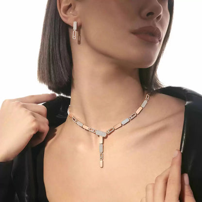 [Clara Jewely]Imperial Move SM Diamond Earrings