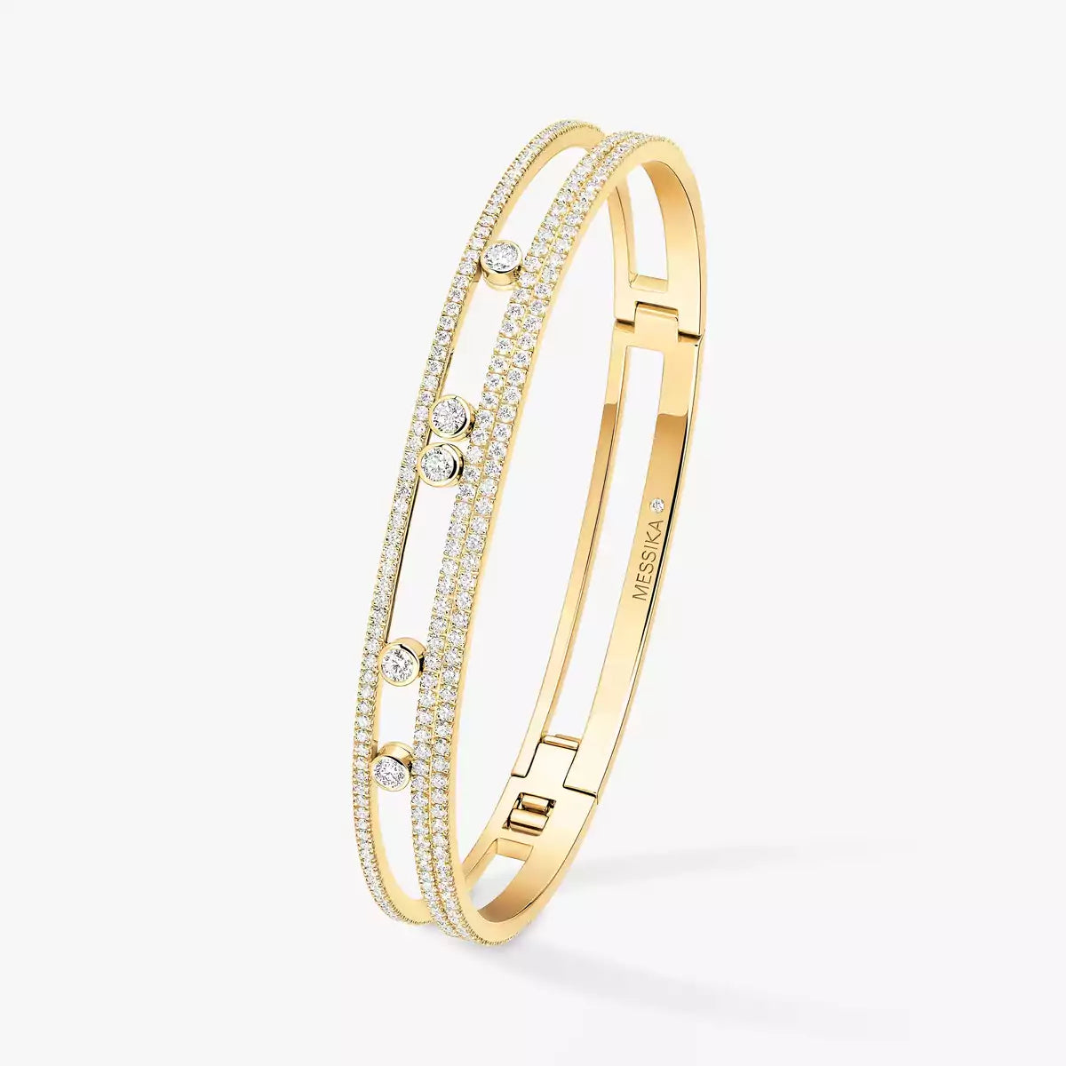 [Clara Jewely]Move Romane pav茅 bangle