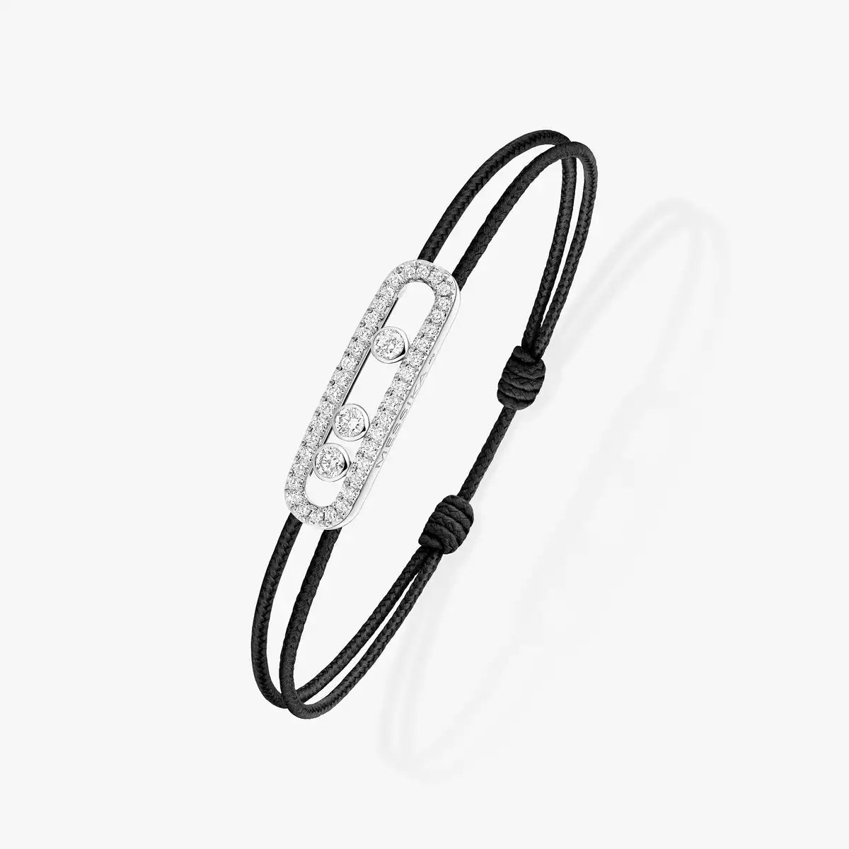 [Clara Jewely]Messika Care(s) pink cord pav茅 bracelet