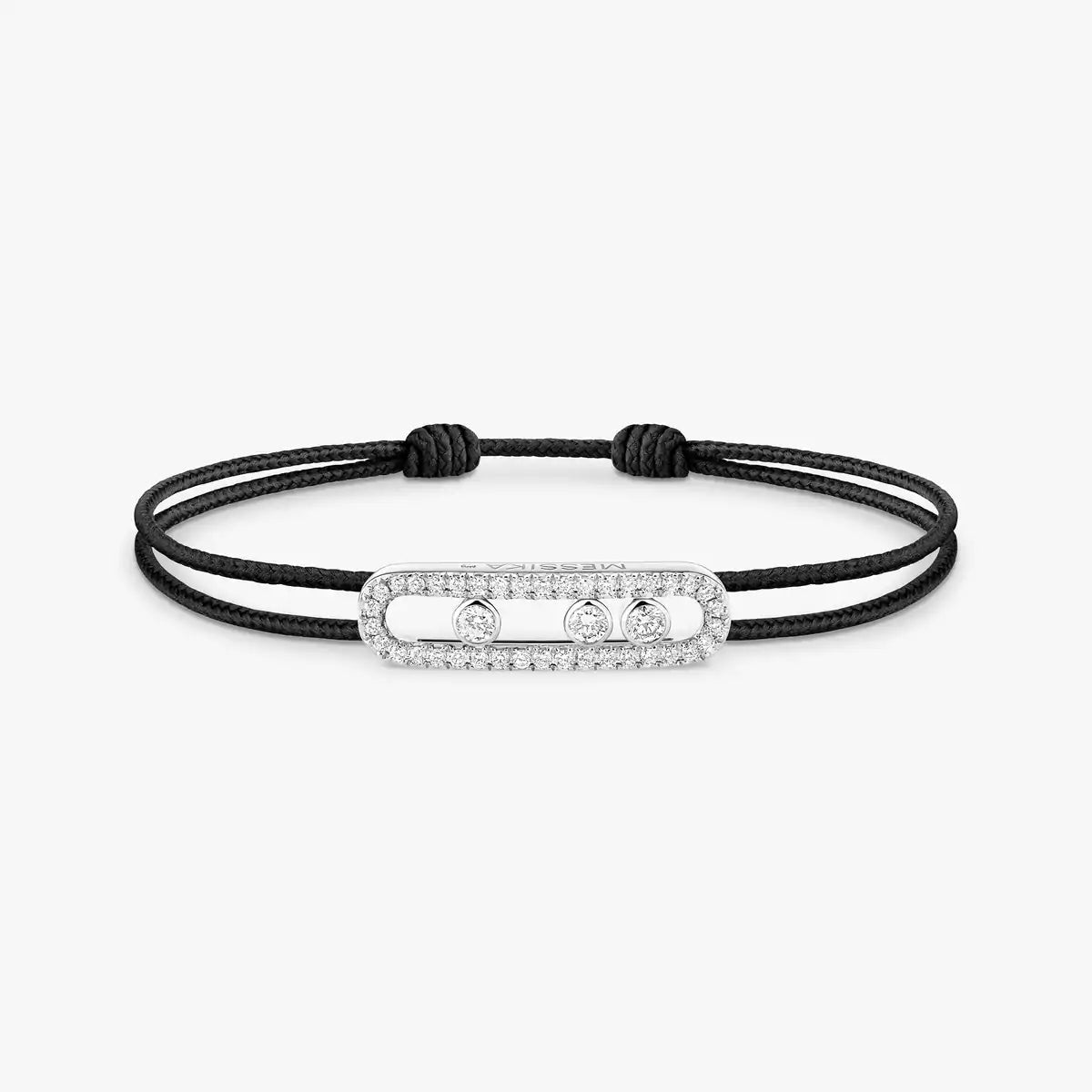 [Clara Jewely]Messika Care(s) pink cord pav茅 bracelet