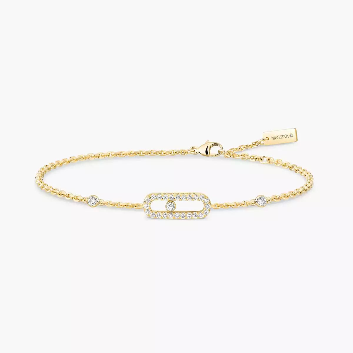 [Clara Jewely]Move Uno Diamond Bracelet