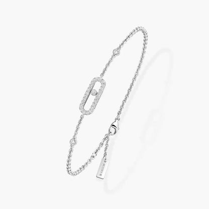 [Clara Jewely]Move Uno Diamond Bracelet