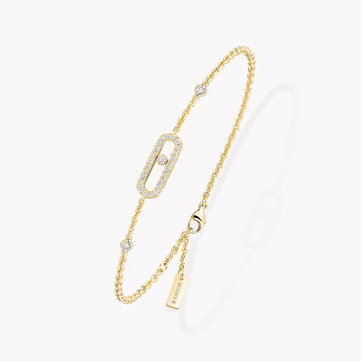 [Clara Jewely]Move Uno Diamond Bracelet