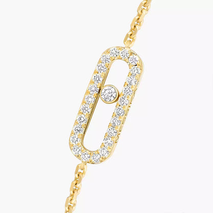 [Clara Jewely]Move Uno Diamond Bracelet