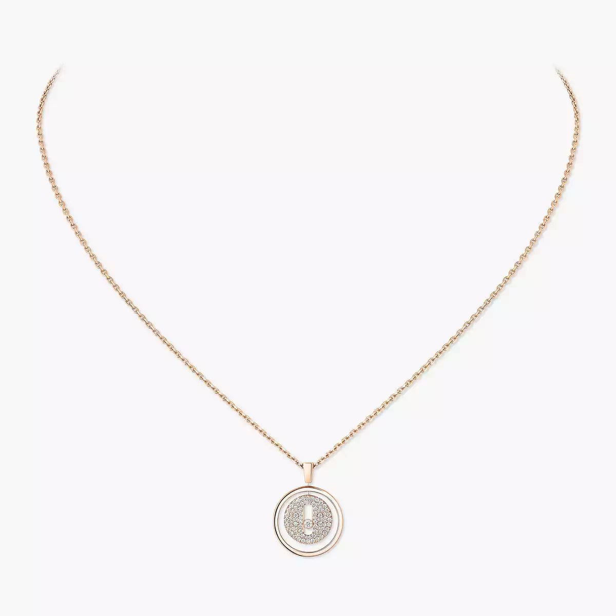 [Clara Jewely] Lucky Move Diamond Necklace