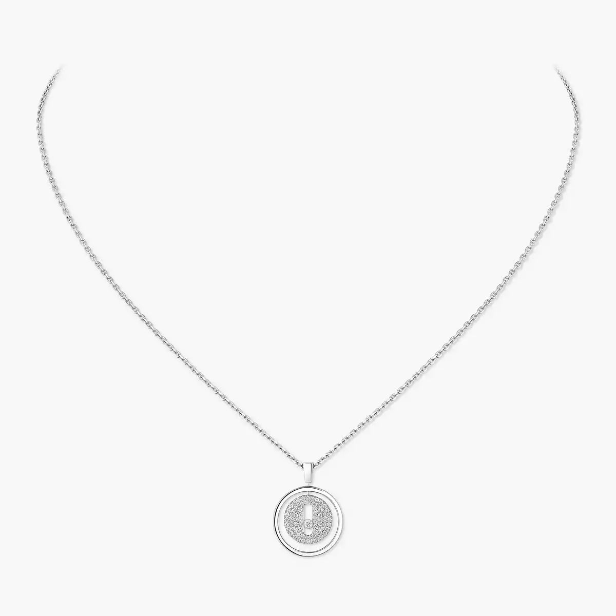 [Clara Jewely] Lucky Move Diamond Necklace
