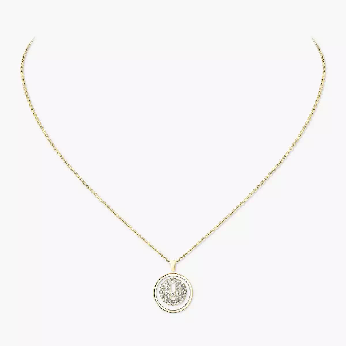 [Clara Jewely] Lucky Move Diamond Necklace