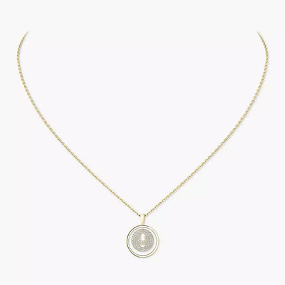 [Clara Jewely] Lucky Move Diamond Necklace