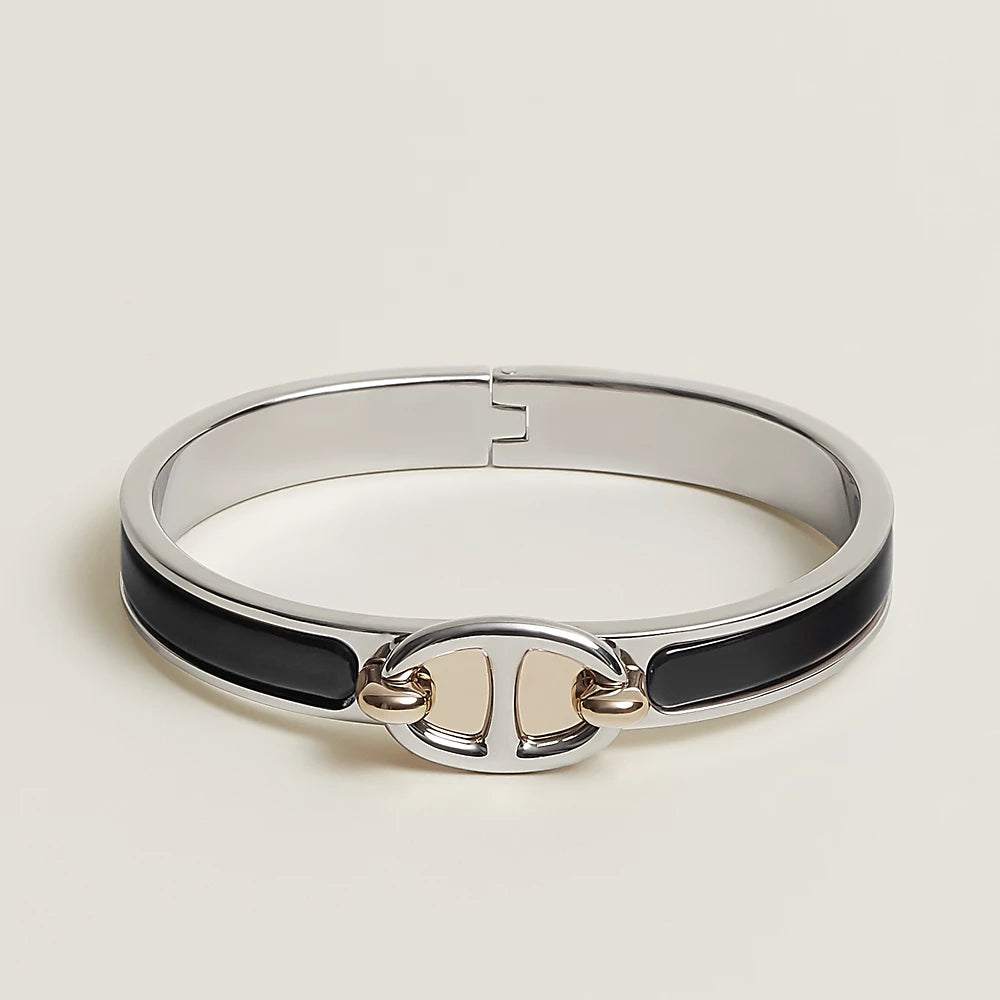 [Clara Jewels]CLIC CHAINE SILVER BRACELET