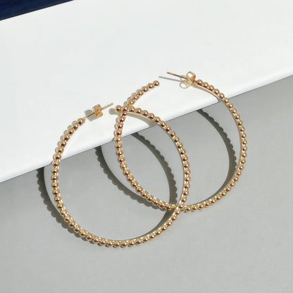[Clara Jewels] SMOOTH BEAD STUD EARRINGS