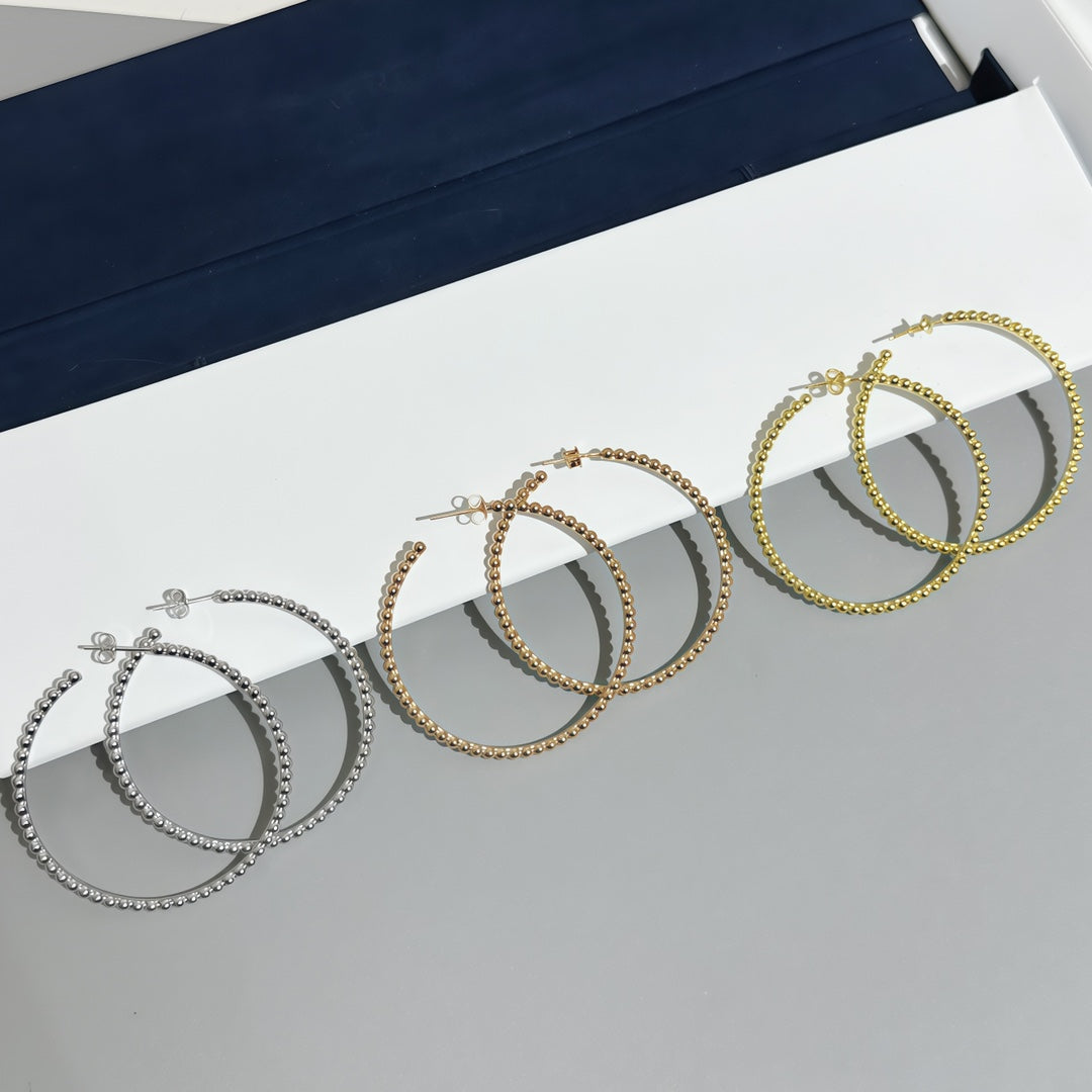 [Clara Jewels] SMOOTH BEAD STUD EARRINGS