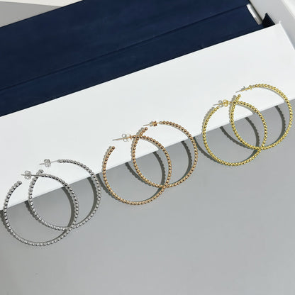 [Clara Jewels] SMOOTH BEAD STUD EARRINGS